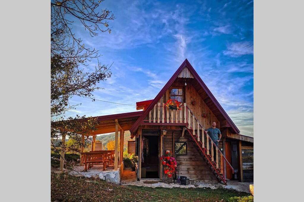 Log Cabin Uvac Nova Varoš Eksteriør billede