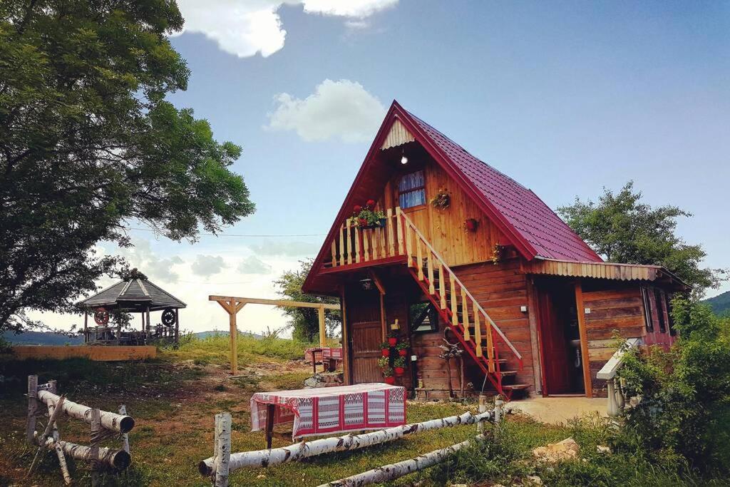 Log Cabin Uvac Nova Varoš Eksteriør billede
